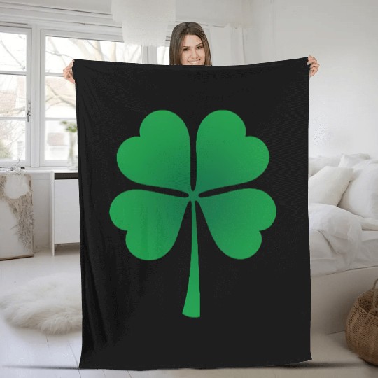 Shamrock Charm Fleece Blankets