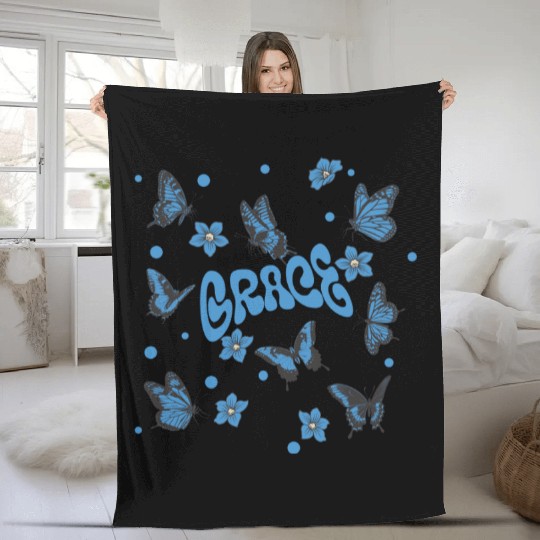 By His Grace Christian Catholic Fleece Blankets