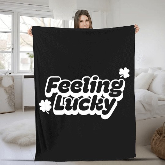 Feeling Lucky for St. Patrick's Day Fleece Blankets