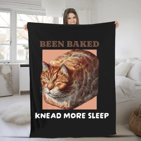 Fleece Blankets design generator with a cat shaped bread!!