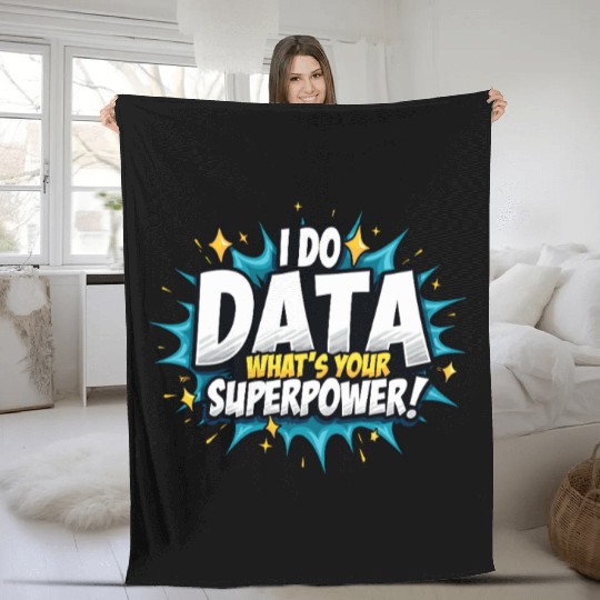 Data Analyst Big Data Specialist Business Fleece Blankets