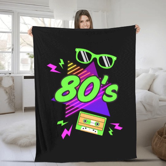 80's Style Fleece Blankets
