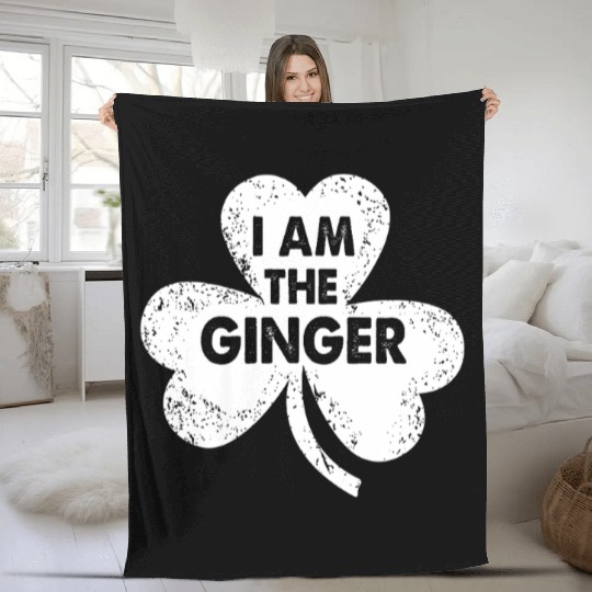 Proud Ginger St. Patrick’s Day Fleece Blankets