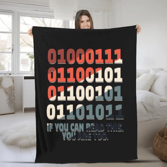Science Nerd Physics Student Jokes Geek Fleece Blankets