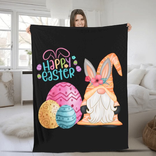 Happy Easter Fleece Blankets