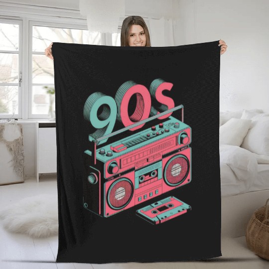 90s music Fleece Blankets