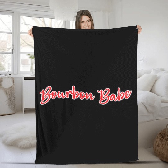 Funny Ugly Hats Pretty Horses Tasty Bourbon Kentuc Fleece Blankets