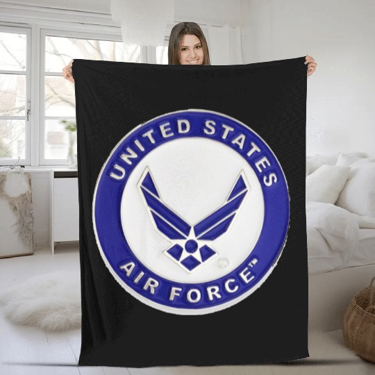 US Air Force 1 Fleece Blankets
