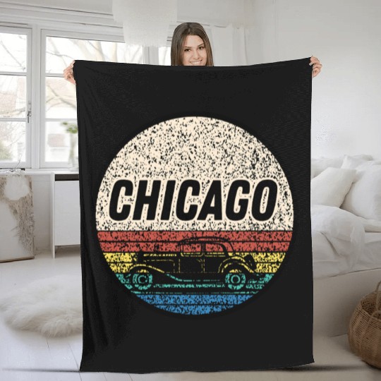 Chicago Fleece Blankets