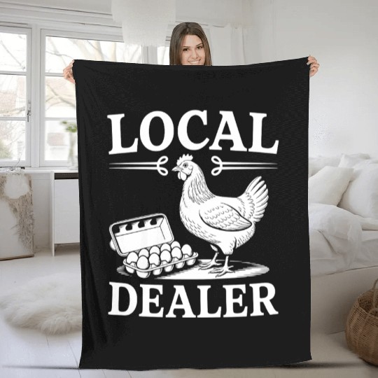 Egg Hunt Local Egg Dealer Easter Sunday Egg Fleece Blankets