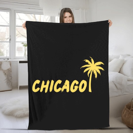 Chicago Fleece Blankets