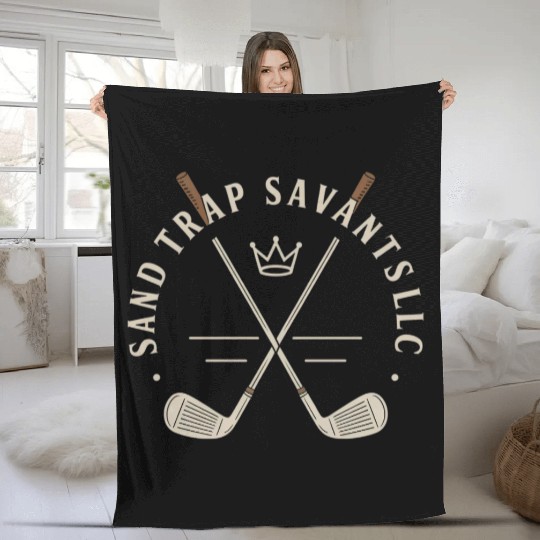 Goss Apparel: Sand trap savants llc Fleece Blankets