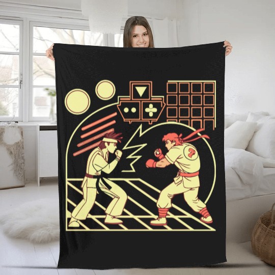 Game On: Level Up Fleece Blankets
