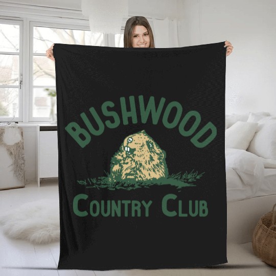 Bushwood Country Club Funny Movie Fleece Blankets