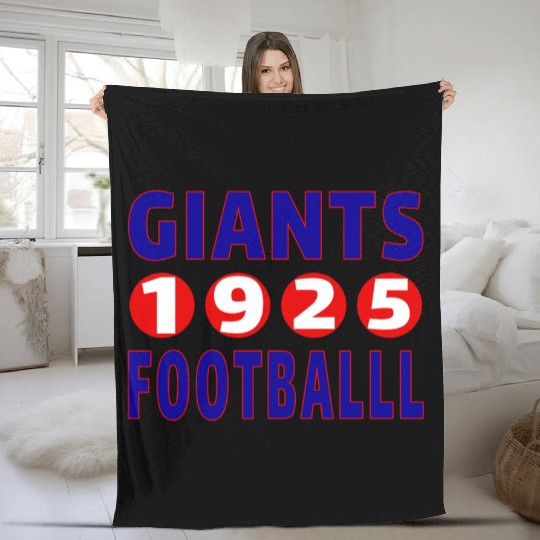 Giants Football 1925 Classic Fleece Blankets