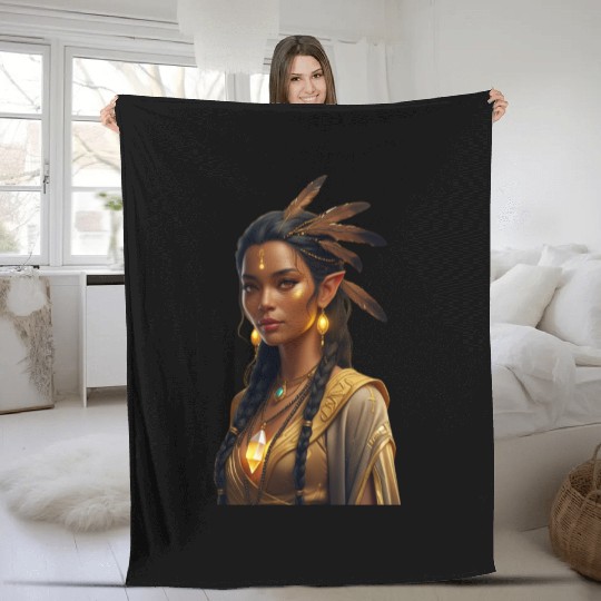 maya Fleece Blankets