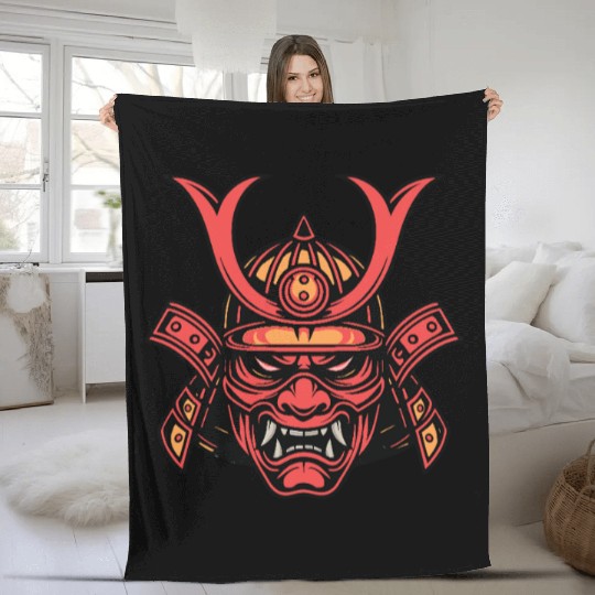 Samurai Fleece Blankets