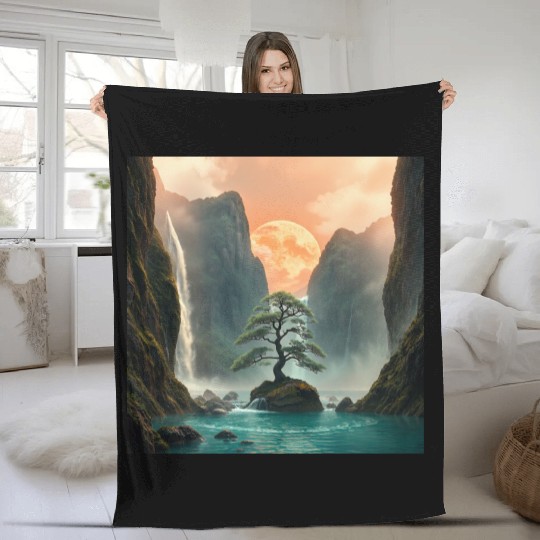 Harmonious Night 12 Fleece Blankets