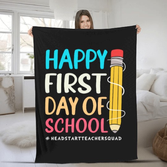 School Head Start Crew Teacher Fleece Blankets