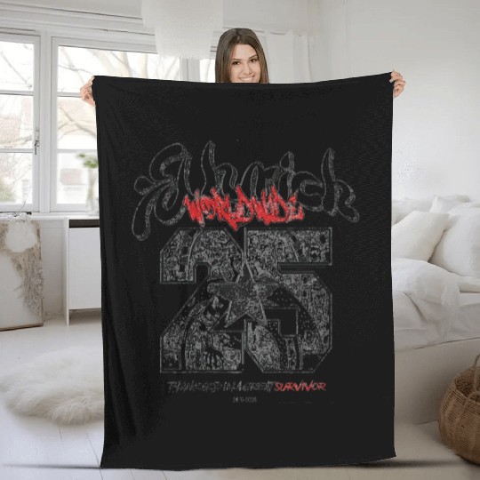Survivor 25 – Worldwide Ink Style Fleece Blankets