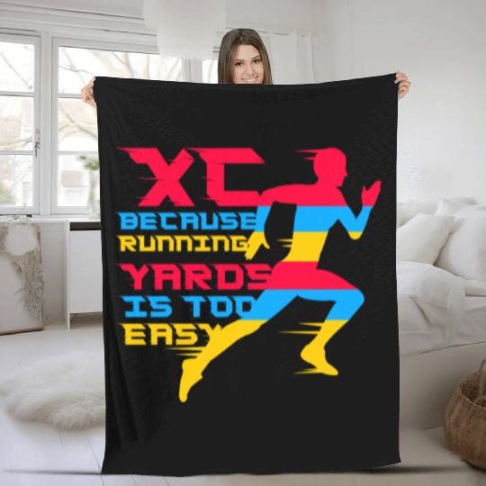 XC Running Fleece Blankets