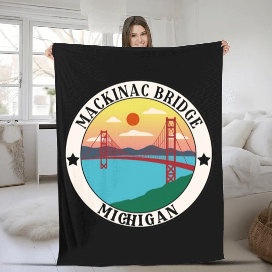 Mackinac Island Fleece Blankets