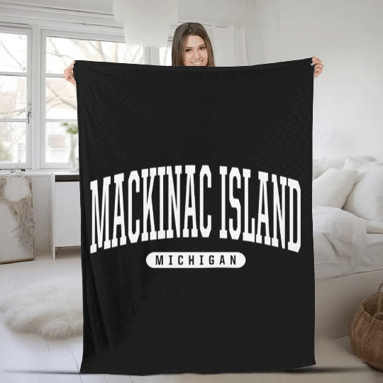 Mackinac Island Fleece Blankets