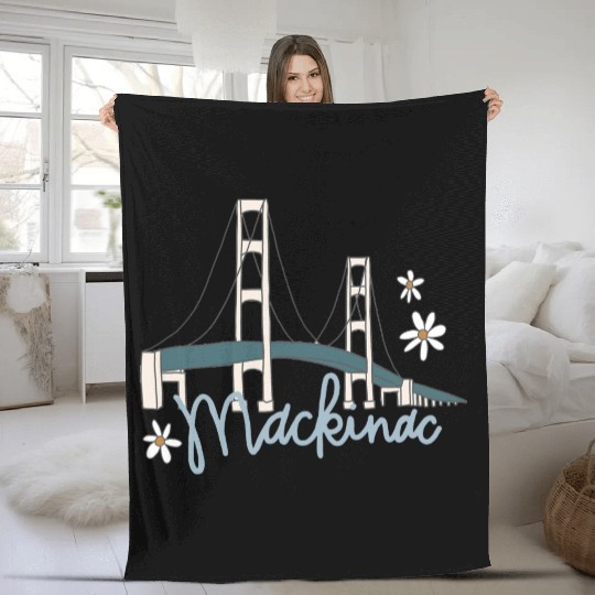Mackinac Island Fleece Blankets