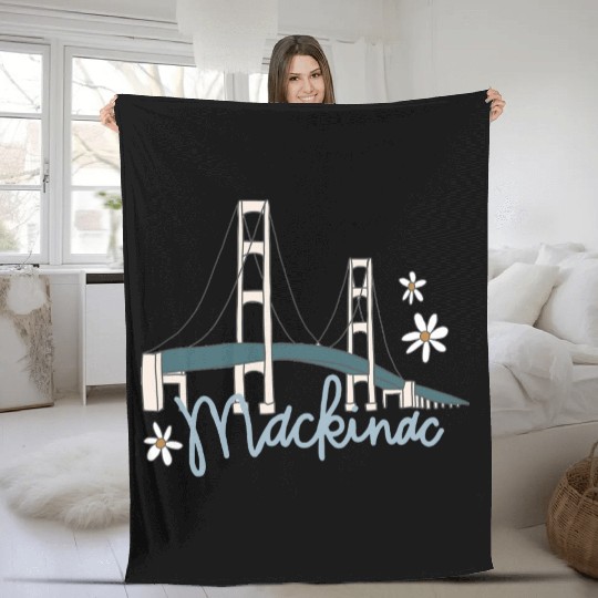 Mackinac Island Fleece Blankets