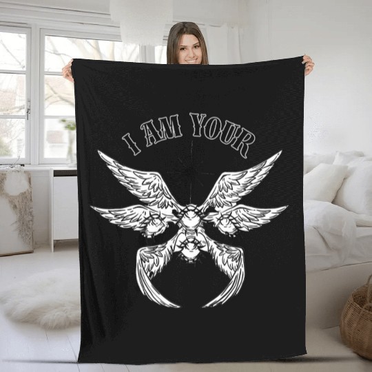 i am your angel Fleece Blankets