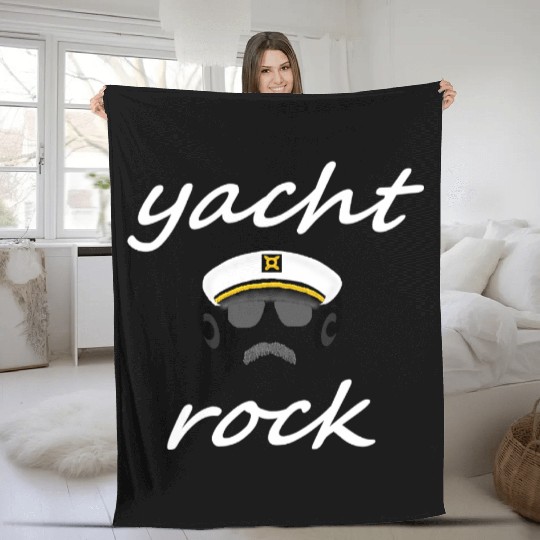 Yacht Rock Fleece Blankets