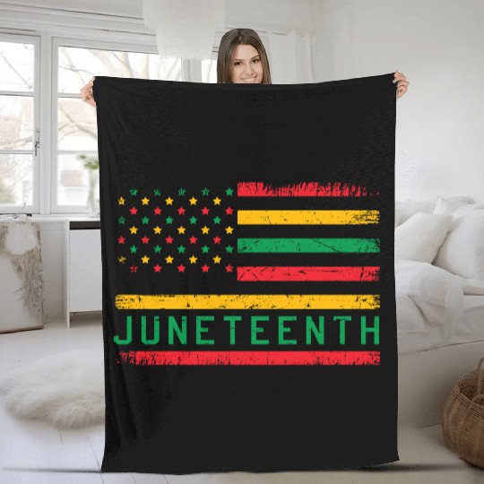 Juneteenth Fleece Blankets