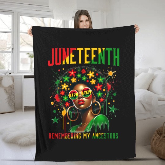 Juneteenth 1865 2 Fleece Blankets