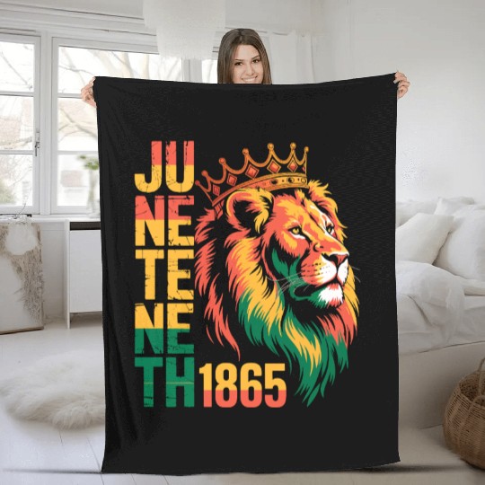 Juneteenth 1865 Fleece Blankets