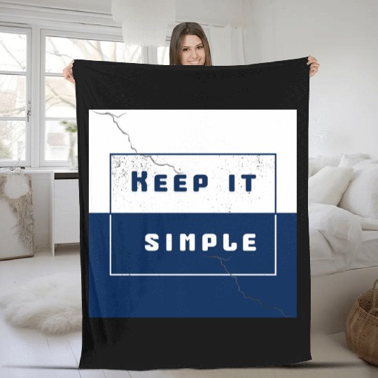"Keep It Simple" Fleece Blankets