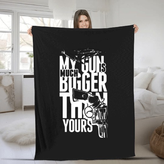 MY GUN Be For the Youth of the Street Fleece Blankets