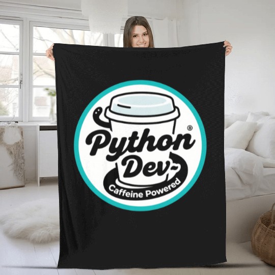 Python Developer – Caffeine Powered Fleece Blankets