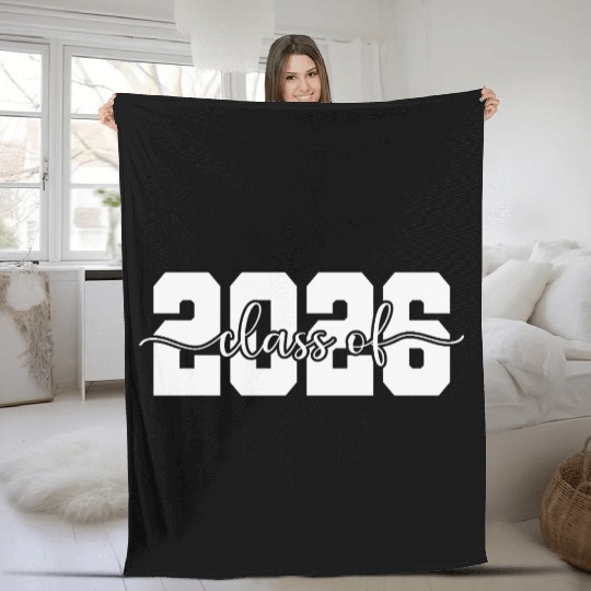 Class of 2026 Summer Vacation Fleece Blankets