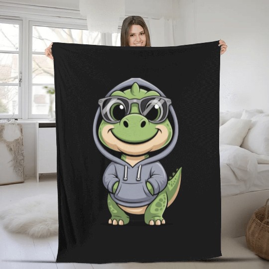 Cool Fleece Blankets Dino – Street Style Saurus