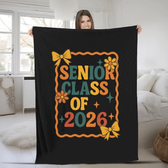 Senior Class of 2026 Back to School Fleece Blankets
