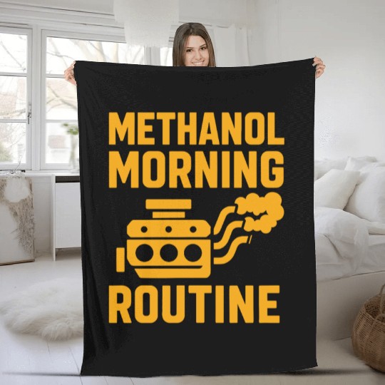 Sprint Car Racing Dirt Track Speed Oval Race Fleece Blankets