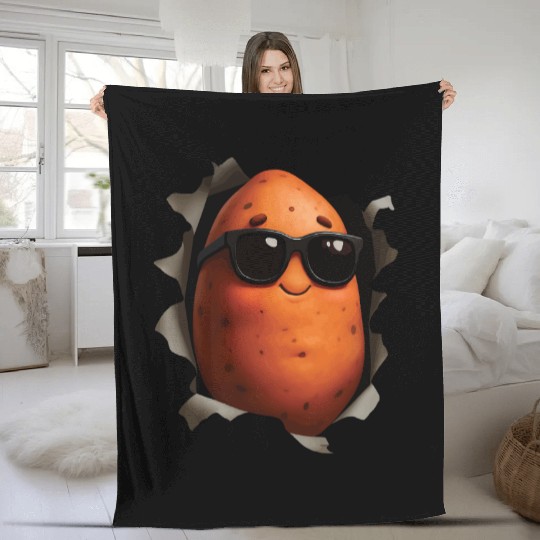 Sweet Potato Fleece Blankets