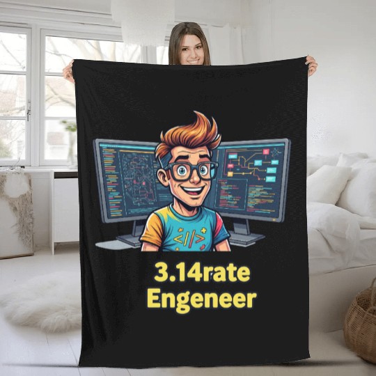 3.14rate Engineer Fleece Blankets