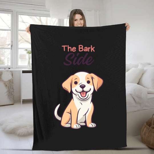The Bark Side Fleece Blankets