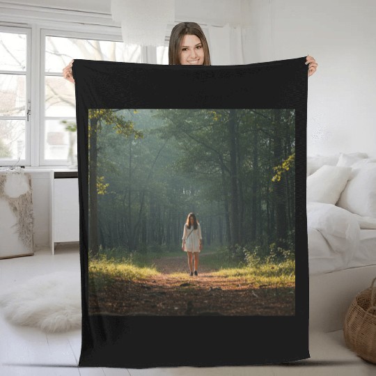 Enchanted Forest Mystique Fleece Blankets