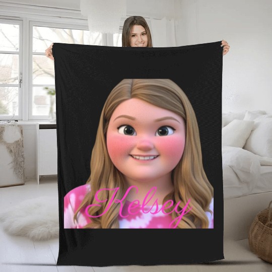 Cartoon Cub Kelsey Fleece Blankets