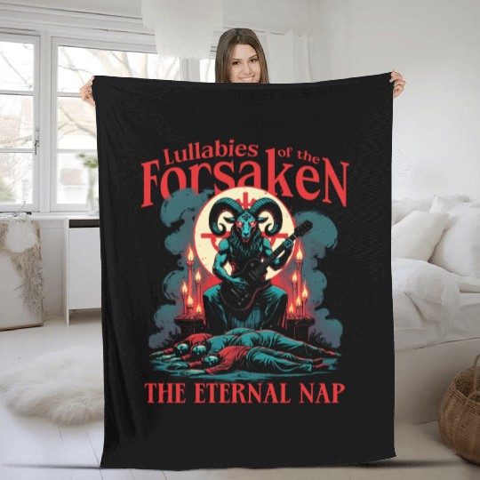 Occult Demonology Tarot Lullabies Of The Forsaken Fleece Blankets
