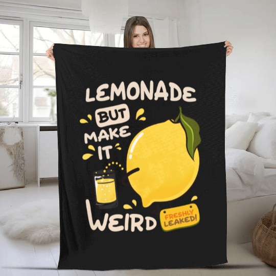 Lemonade Freshly Leaked Fleece Blankets