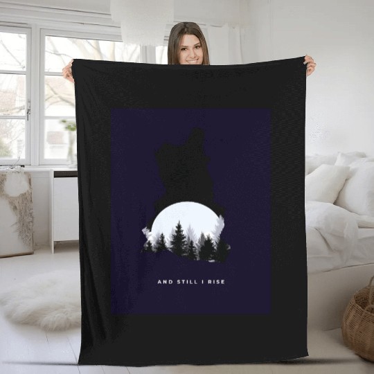 Sky Spirit Light Blue Adventure Fleece Blankets for Everyon