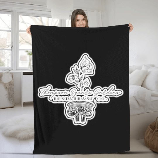 Thompson Square Gardens Restaurant Company Merch Fleece Blankets